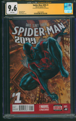 Spider-Man 2099 #1 CGC 9.6 Signed Autograph by Peter David Binachi Marvel 2014