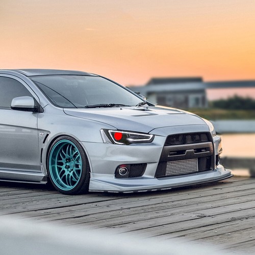 Demon Headlights+Tail Rear Lights+LED Bulb Combo Sets For Lancer & EVO X 2008-UP - Picture 9 of 24