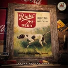 Vintage Pointer Beer Can Art Print Advertising Sign Breweriana Hunting Artwork