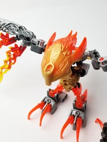 LEGO Bionicle 71303 Ikir Creature of Fire Complete G2 Reboot Bird Trap