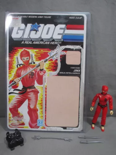 GI Joe 1987 JINX 100% Complete w/ Cardback Vintage