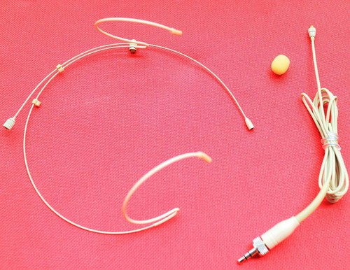 Replaceable Connector Headset Headworn Hook Microphone for Sennheise G1 G2 G3 - Picture 5 of 9