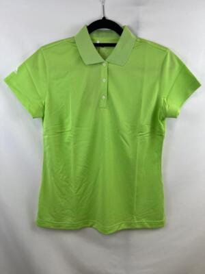 ADIDAS GOLF Women's CLIMALITE Basic Short Sleeve Polo Mojito Green Sz M NWT