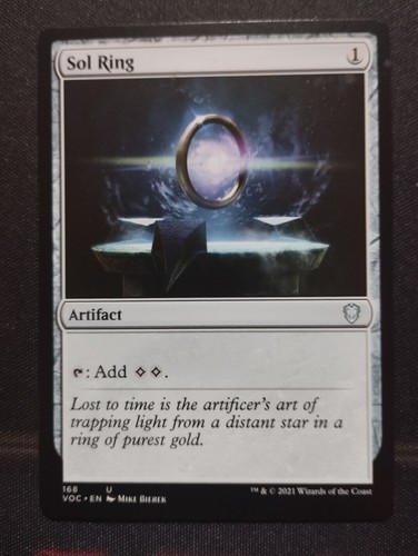 MTG ANILLO SOLAR / SOL RING - VOC - ENGLISH EXCELLENT