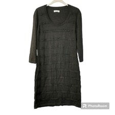 Women's Calvin Klein Dark Gray Sweater Dress Size Medium