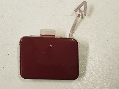 Abdeckung Abschleppöse Deckel Stoßstange hinten ROT Mercedes W203 A2038850526