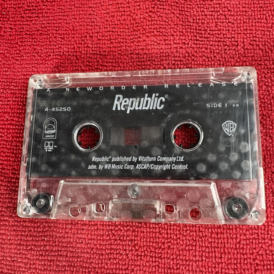 🔥 RARE NEW ORDER Republic (Cassette Tape, 1993 Quest Records)   CLEAN! - Image 3 of 4