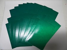 reflective sheeting green 30 4"x6" sheets seconds