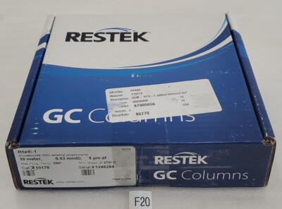 *NEW SEALED* Restek RTX-1 Crossbond 100% Dimethyl Polysiloxane 30M 0.53mm ID