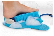 EPHVODI Foot Scrubber with Pumice Stone Brush Feet Massager SPA Cleaner