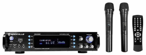 Microphone Karaoké Portable BONAOK G50 - Sans Fil Bluetooth, Enregistrement Filaire, Neuf