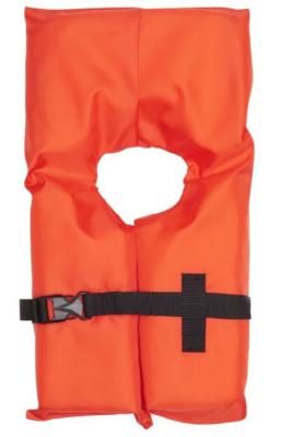 Life Jackets Vest Preserver Type II Pack Orange Adult Fishing