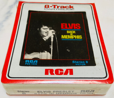 ELVIS PRESLEY '' BACK IN MEMPHIS ''  Stereo 8-Track Tape New Sealed RARE