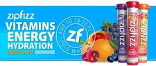 6 PK Zipfizz Multi-Vitamin Energy Hydration Drink Mix Variety Pack Free US Ship