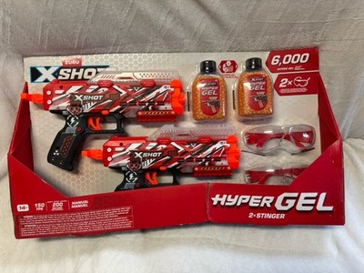 Zuru XSHOT Hyper GEL 2x STINGER NEW SEALED For Kids 14+ Ships Next Day