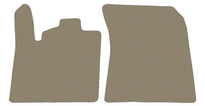 Dunkelbeige Fußmatten, Teppiche VORNE für Nissan X-Trail IV e-Power T33 2022-  2