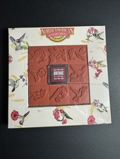 North American Hummingbirds Rubber Stamp Kit Unopened 8 Stamps