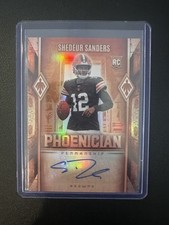 2025 Panini Phoenix Phoenician Penmanship Shedeur Sanders #PHP-SSS (RC)