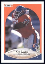 1990 Fleer - Ken Lanier #27 (RC)