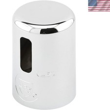 Chrome-Plated Stamped Steel Dishwasher Air Gap Cover - Easy Install, Single Pack