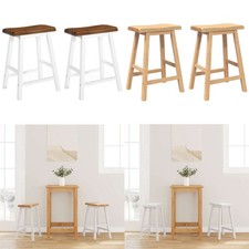 2 Stk. Barhocker Massivholz Barstuhl Tresenhocker Bistrohocker Hocker Stuhl GU