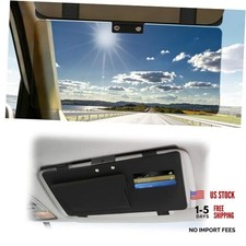 2PCS Sun Visor Extender Car Visor Extender Sun Blocker UV400 Anti-Glare for