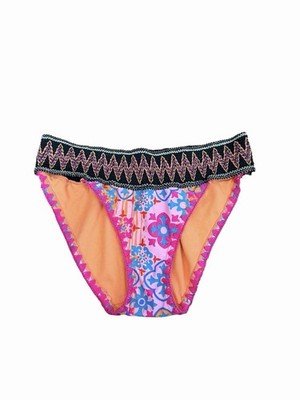 Monsoon Badehose Schwimmen Bikinihose Neu Ohne Etikett Größe 8 Gemustert 