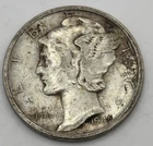 1945 Mercury Dime