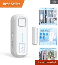 Smart Door & Window Alarm System with Customizable Alerts