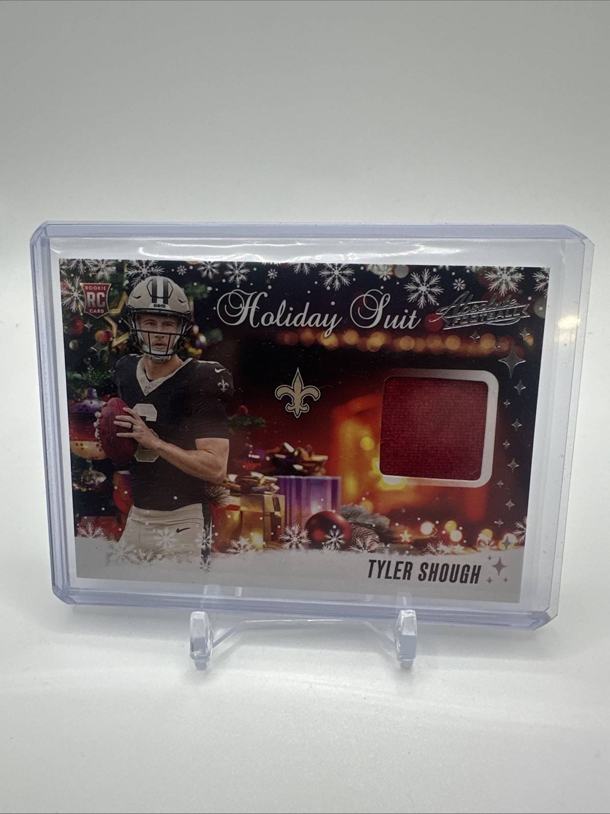 Tyler Shough Panini Absolute Holiday Suit Relics #HSTSA Base