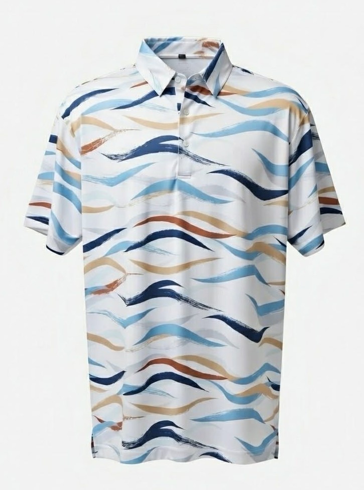 Polo Shirt, Short Sleeve, Performance Style.