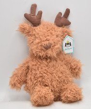 Jellycat Pudding Reindeer Medium Plush Soft Toy Retired Tagged 30cm
