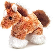 Aurora Mini Flopsie 8" Clyde Adorable Stuffed Animal, Brown