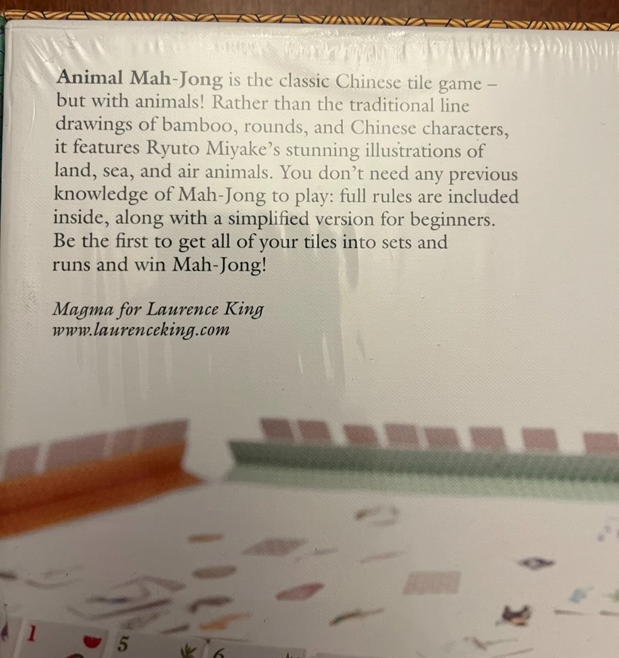 Animal Mah-Jong - The Traditional Chinese Tile Game Reinvented - New & Sealed - Image 4 of 4