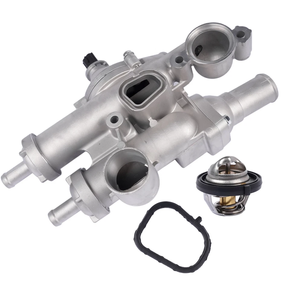 Aluminum Thermostat Housing Assembly for Jeep Patriot Dodge Journey Chrysler 200 Foto 3 de 4