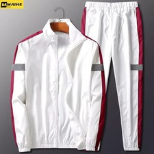 Casual Bottoms Tracksuit Sets 2Pcs Sweatshirt Pants Sports Set Jogging Suit Mens