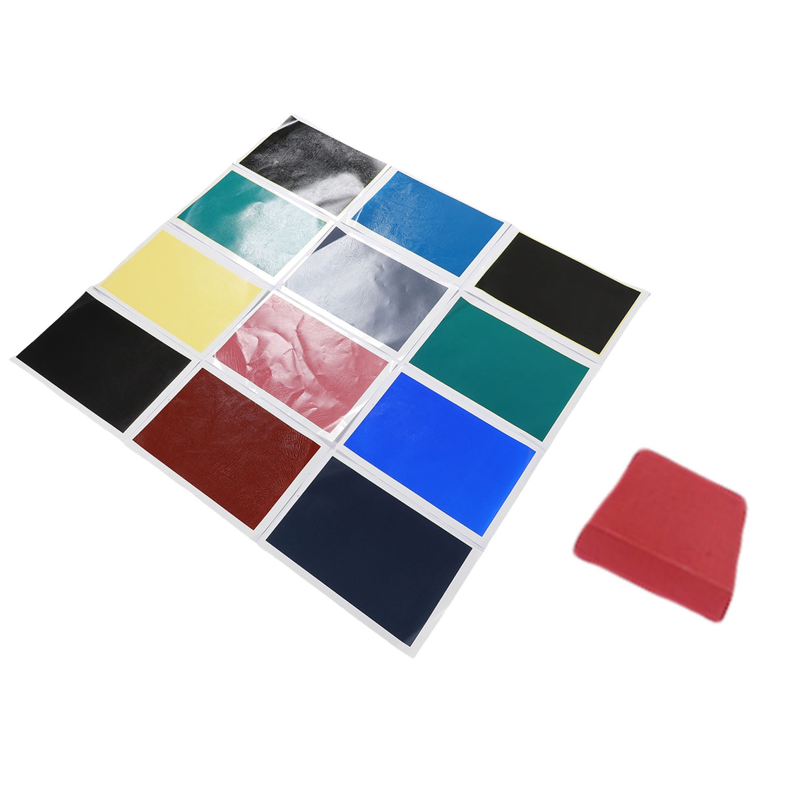 12PCS Engraving Marking Color Paper Engraving Machine Paper For CO2 Diode Engrav