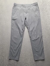 Jack Archer Jetsetter Tech Chino Pants Mens 33x28 Charcoal 100% Polyester