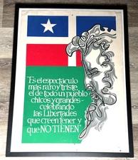 Augusto Marin Serigraph Ramon Emeterio Betances Lares 1970