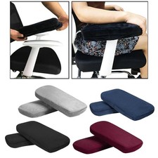 Memory Foam Home Office Chair Armrest Pads Comfy Gaming Chair Arm Rest Covers