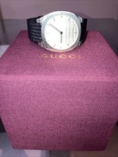 Gucci G-Timeless 38mm Stainless Steel Case and Stainless Steel Band Women's...