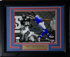ODELL BECKHAM SIGNED AUTOGRAPHED NY Giants "The Catch" 8x10 PHOTO FRAMED JSA — photo 1