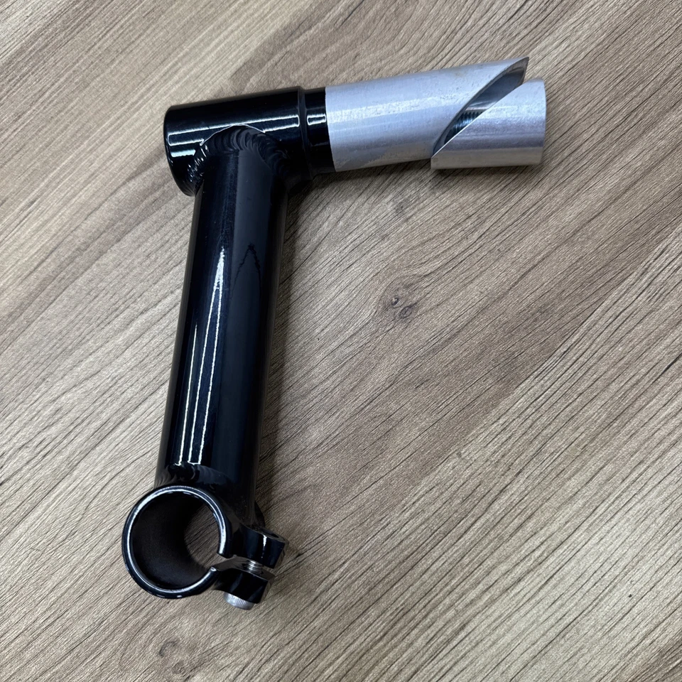 Black Control Tech 135mm 1 1/8” Threadless Stem Silver NOS Vintage MTB Road - Image 3 of 4