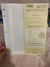 Hallmark Self-Adhesive Pages Refill AR-1489 Pkg. 10 Pages