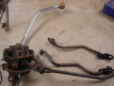1969 Ford Torino 4 Speed Shifter Assembly Original Rods & Levers & Harness OEM