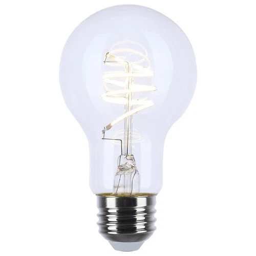 Satco S10521 - 6 Watt LED A19 Filament Light Bulbs - 2700K (2, 6 or 12 Pack) - Picture 3 of 9