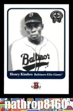 2001 Fleer Greats Of The Game #39 Henry Kimbro  NM/NM+  24234