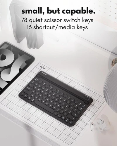Macally BTTABKEYBATB Bluetooth Keyboard - Thumbnail 5