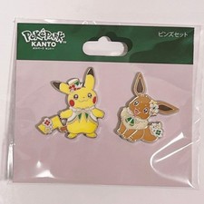 Park Kanto Limited Pins Pikachu Eevee