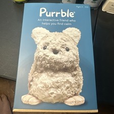 Purrble - Calming Toy Companion with Dynamic Heartbeat and Soothing Purr